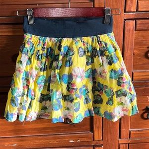 Abercrombie & Fitch Floral Mini Skirt